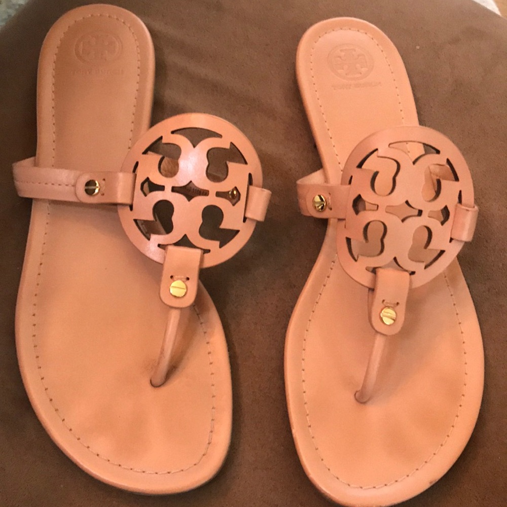 Tory Burch beige sandals size 10